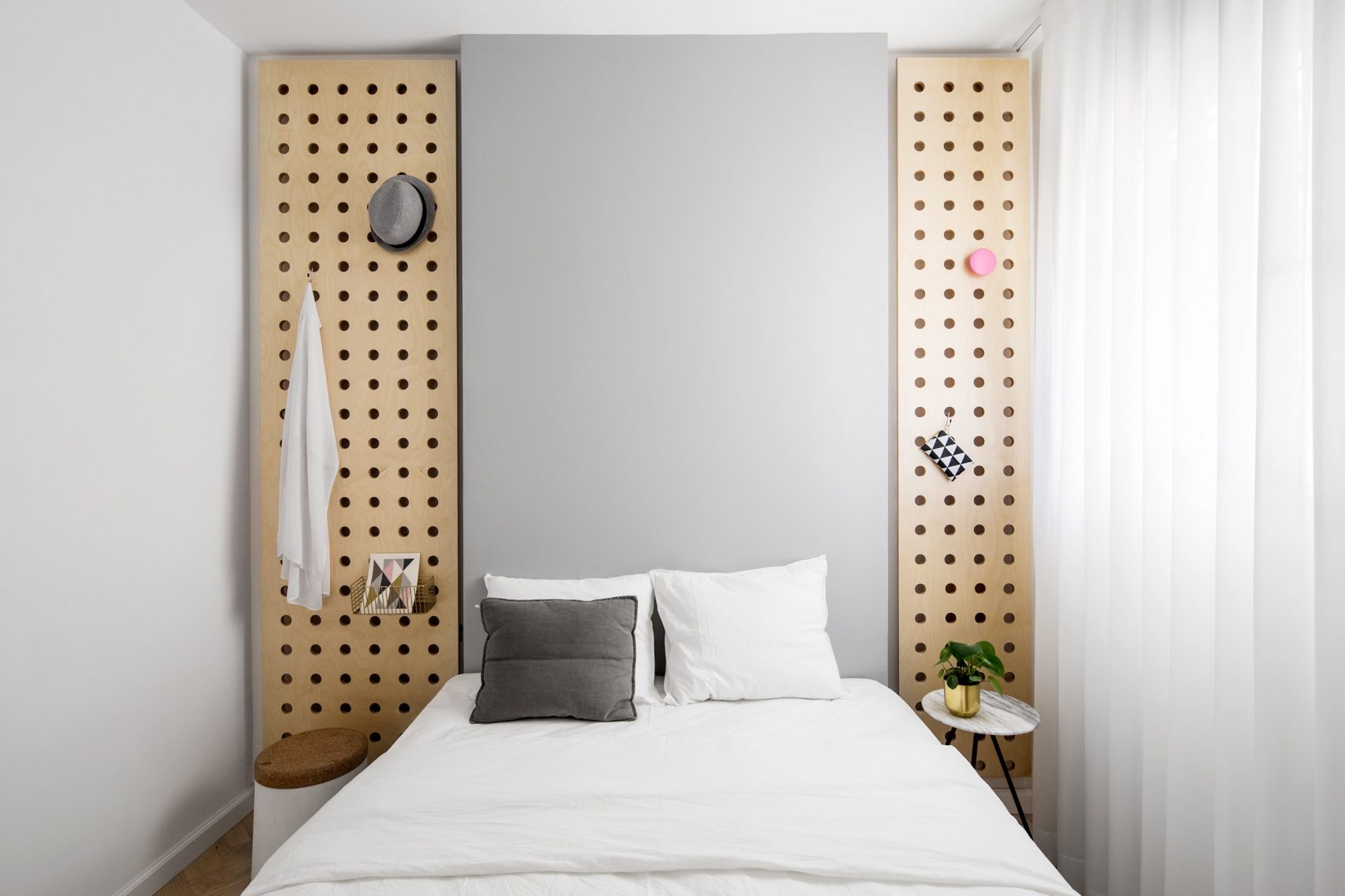desain kamar tidur sempit bauhaus apartment